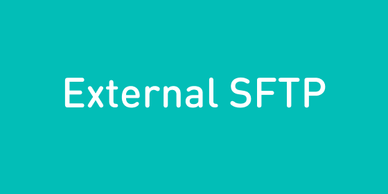 External SFTP